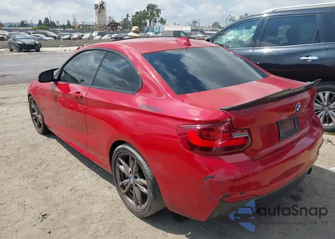 2015 BMW M235 from USA, damaged, VIN WBA1J7C53FV254117